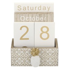 Vintage Wood Block Perpetual