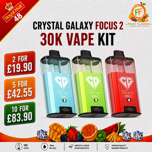 Crystal galaxy focus 30k - crystal,