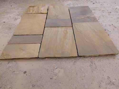 Original yorkstone paving - original,