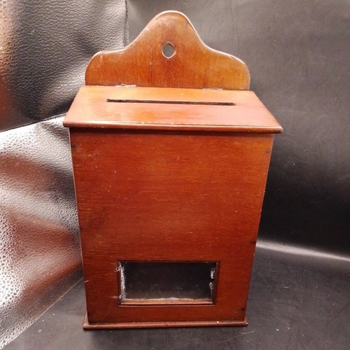 Church victorian pine ballot - church,