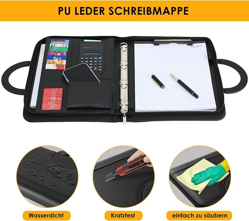 Leather conference business - a4,