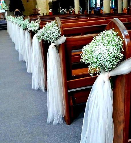 Wedding church white - x,