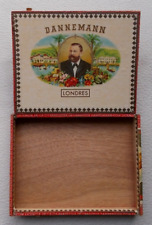 Vintage Wooden DANNEMANN Cigar Box ~ Made in West Germany