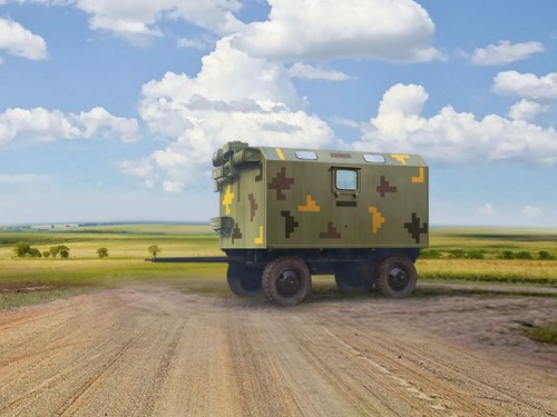 Icm military trailer of - military,