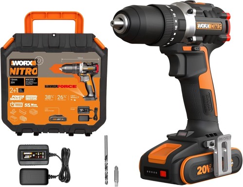 Worx wx355 20v brushless - 20v,