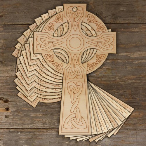 10x wooden traditional - traditional, celtic