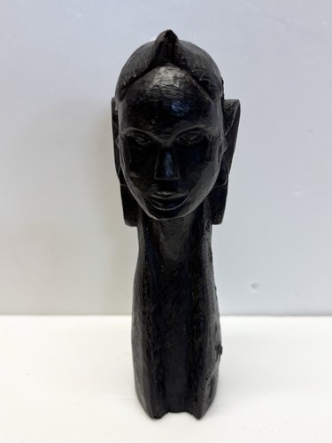 Vintage carved wooden african - vintage,