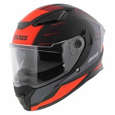 Axxis Panther SV full face motorcycle helmet Prestige B5 matte black fluorine...