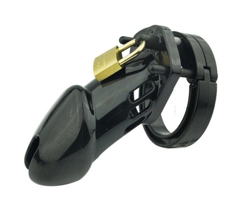Plastic longer male chastity - plastic,
