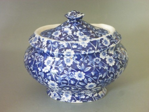 Burleigh blue calico sugar - burleigh,