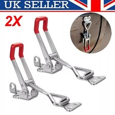 2x Over Centre Fastener Latch