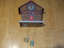 PART WORKING PLS READ DESC - The Simpsons Moe's Tavern Cuckoo Clock - Wesco