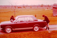 MAY 1967 People Classic Car Ford Cortina Kodacolor Slide BH-C