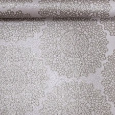 Heather Taupe Gold Wallpaper