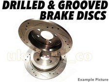 Drilled & Grooved REAR Brake