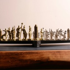 Handmade Greek Mythology Chess