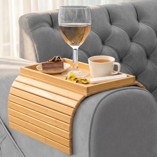 Foldable sofa arm tray - foldable,