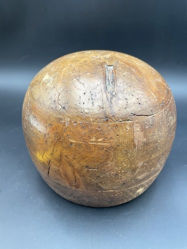 Vintage millinery wood hat - millinery,