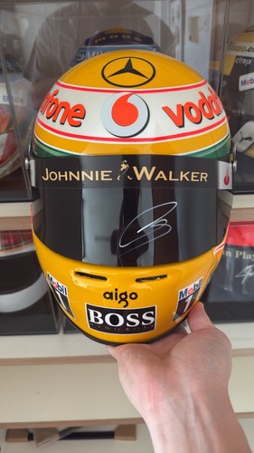 Lewis hamilton signed 2008 - lewis,