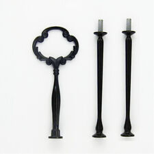 3 Tier Handle Fittings for Tea Shop Room Hotel Party Fruit / Cake Plate Stand