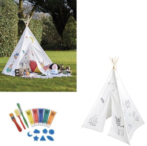 Large canvas kids indian - large,