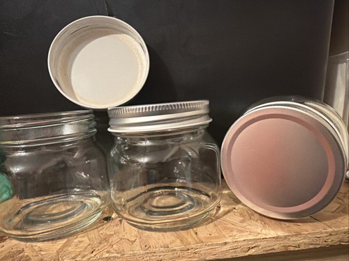 250ml mason jars used - 3x,
