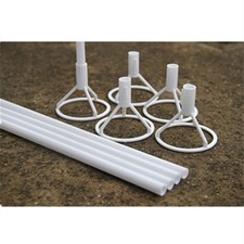 50pcs Foil Balloon Accessories Balloon Holder Sticks With Cups Party Supplies