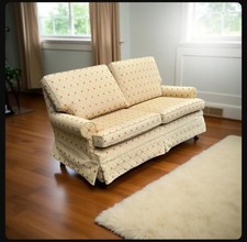 Multi York Traditional 2 Seater Sofa Gold Removable Washable Covers