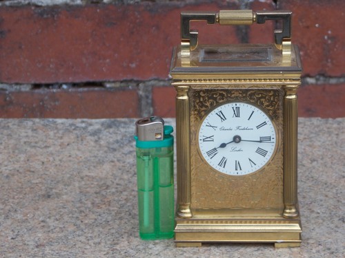 Vintage carriage clock - vintage,