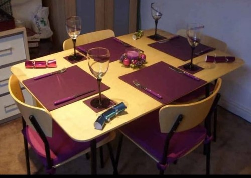 Ikea dining table 4 - table, chairs