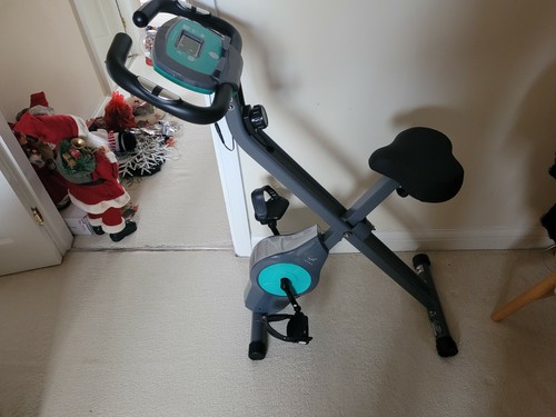 Folding exercise bike new - bike,