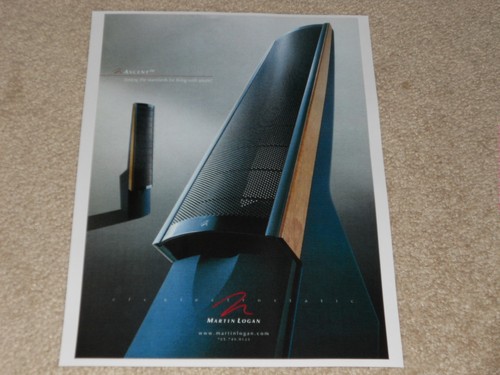 Martin logan ascent speaker - martin,