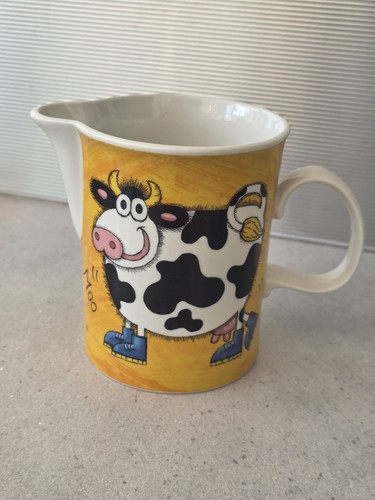 Funky farm cow pint - farm, 1