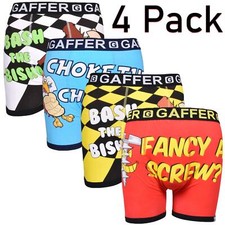 4 Pack New Mens Designer