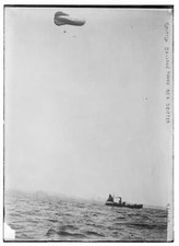 A British Balloon Being Towed