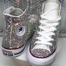 Bling Converse Shoes bedazzled