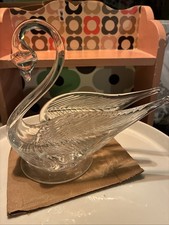 Edinburgh Crystal Swan Vintage