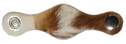 White brown hair leather - ,