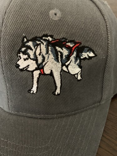 Sled dog spirit embroidered - sled,