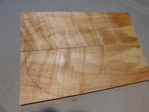 Flame maple carved top for - flame,