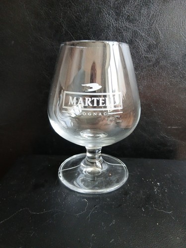 Martell cognac glass - cognac,