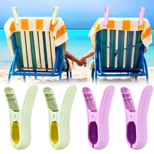 Beach towel clips - 4x,