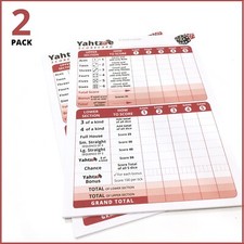 Yahtzee Score Pad - 2x Pack