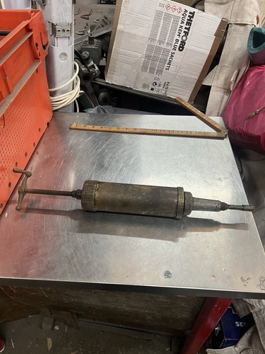 Tecalemit vintage brass steel - tecalemit,