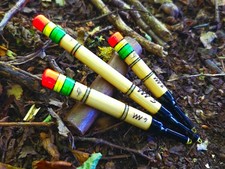 Handmade Margin Carp Stalker Fishing Floats. Set of 3