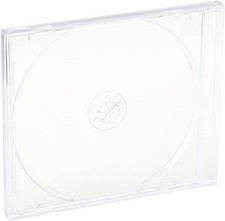 Hama Jewel CD Cases (Pack of 5) | Protective CD Cases | Transparent