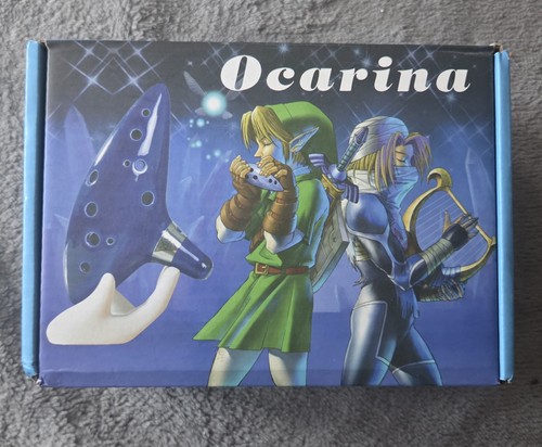 Zelda ocarina time ceramic - ocarina, of
