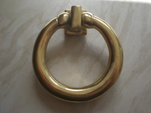 Antique solid brass door