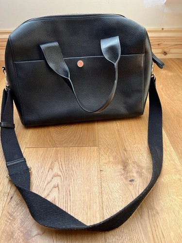 Jem bea black real leather - +,