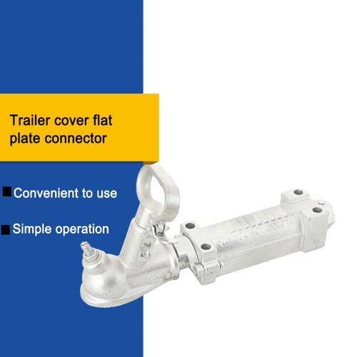 Trailer coupling hitch braked - trailer,